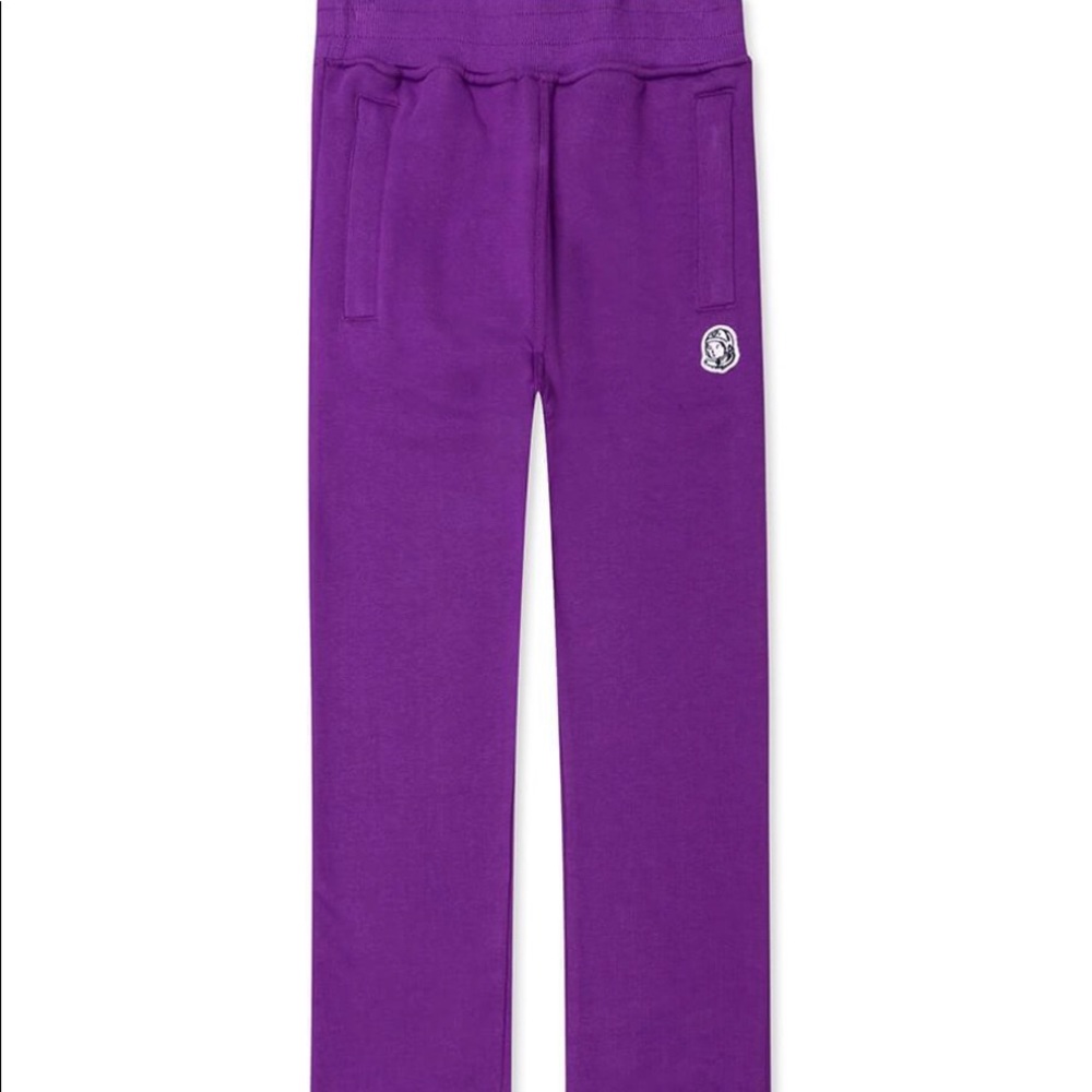 Billionaire boys club pants purple